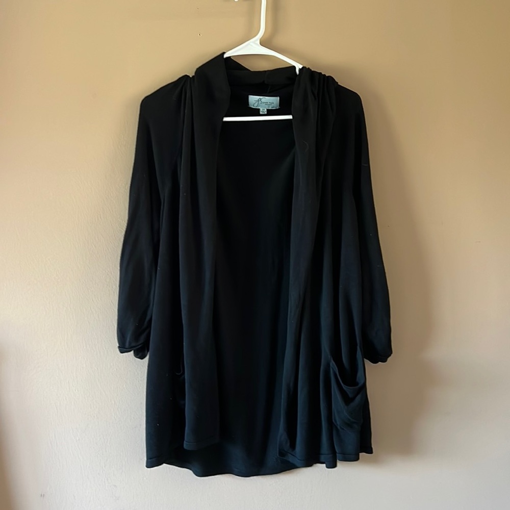 Joan Vass Open Cardigan Size 2X